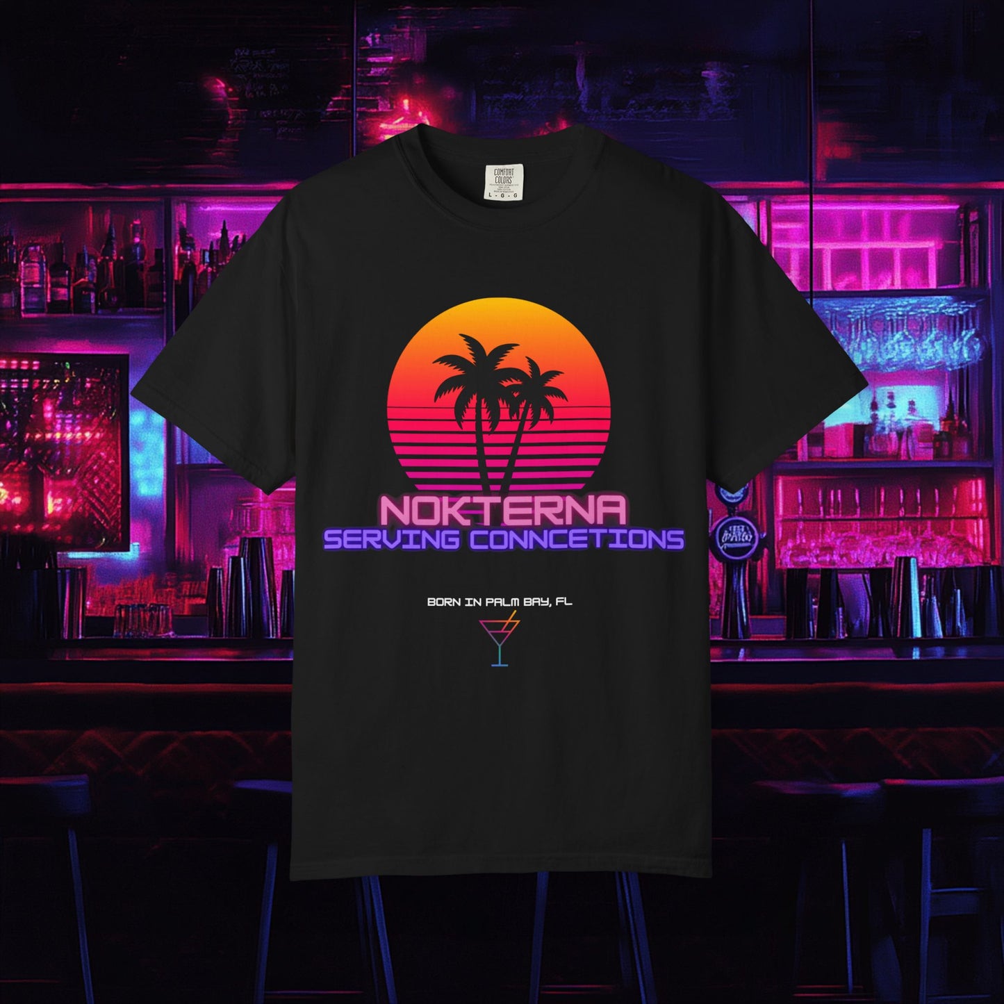 Nokterna Born in Palm Bay Tee (Alt)
