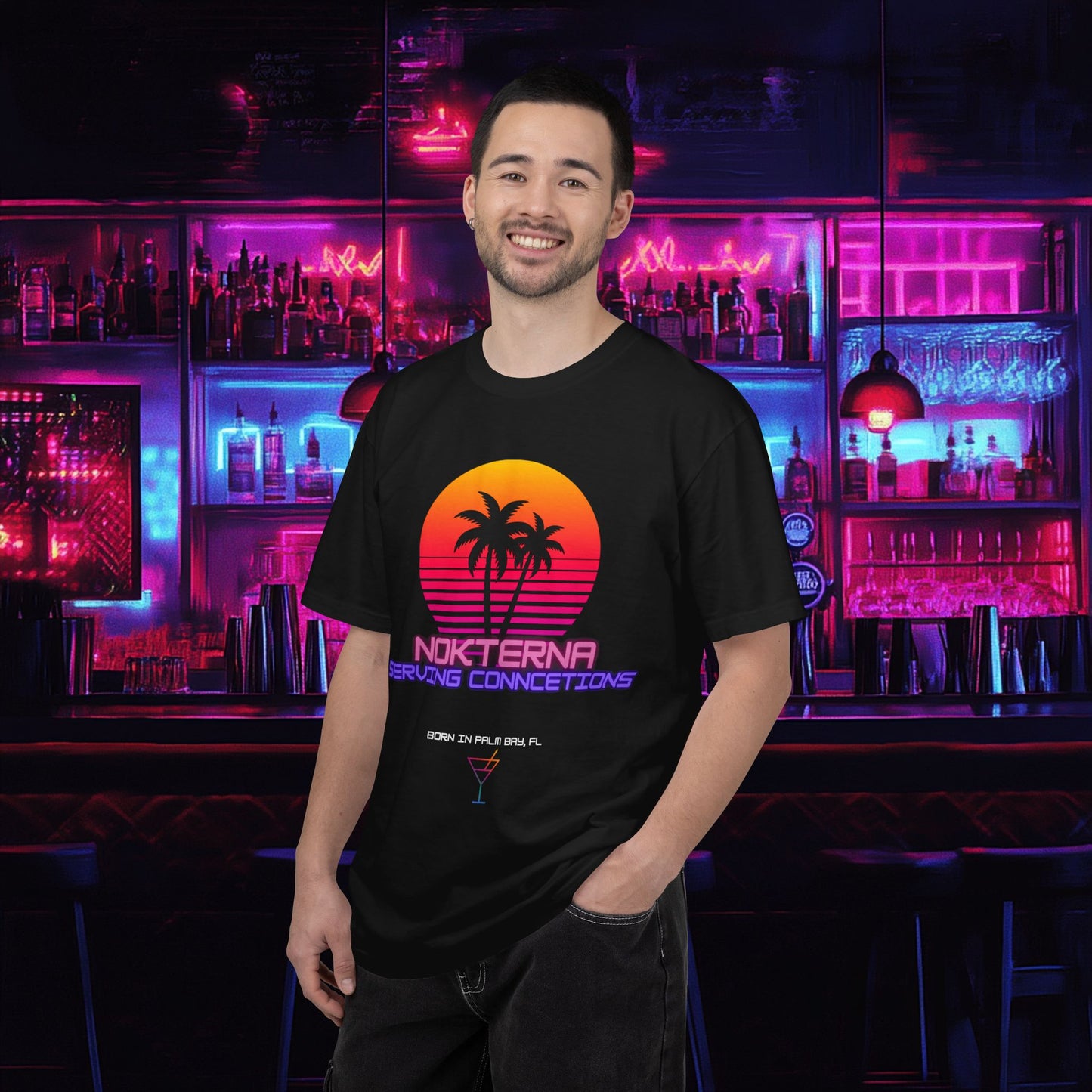 Nokterna Born in Palm Bay Tee (Alt)